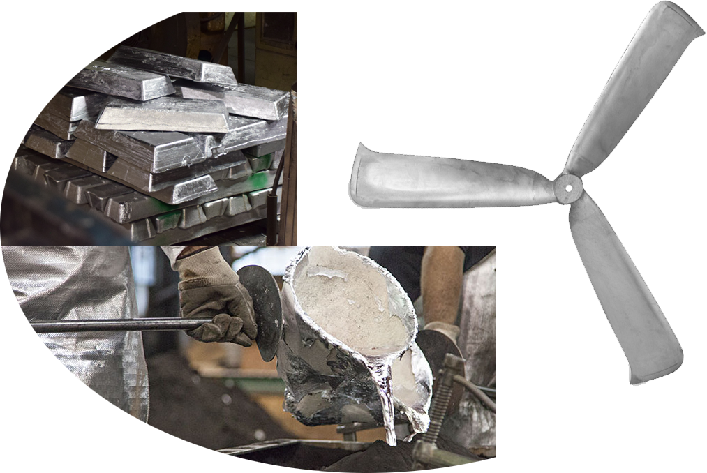 Aluminum Casting in Practice A Case Study of Cast Aluminum Fan Blades